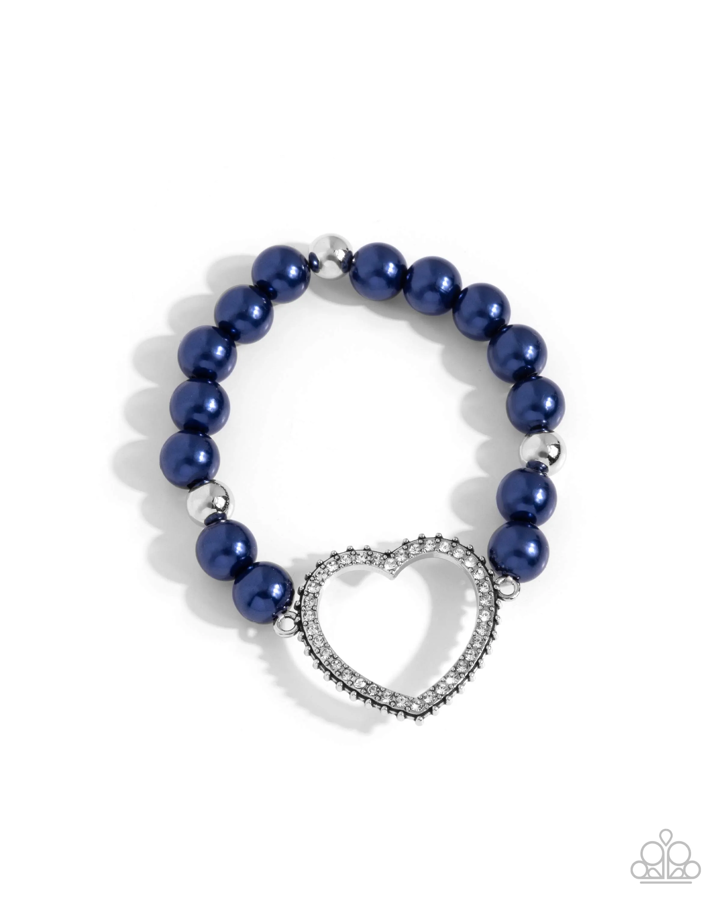 Paparazzi My Love, My Life - Blue Bracelet