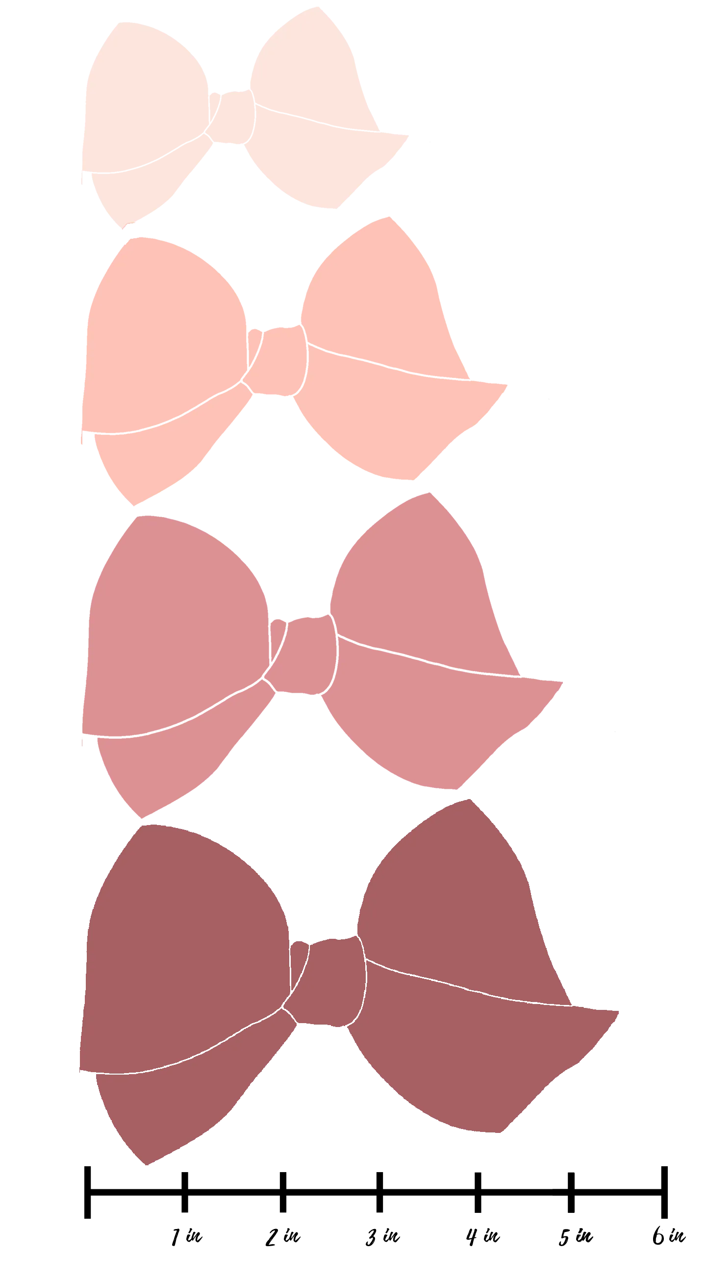 Peony Linen Bow