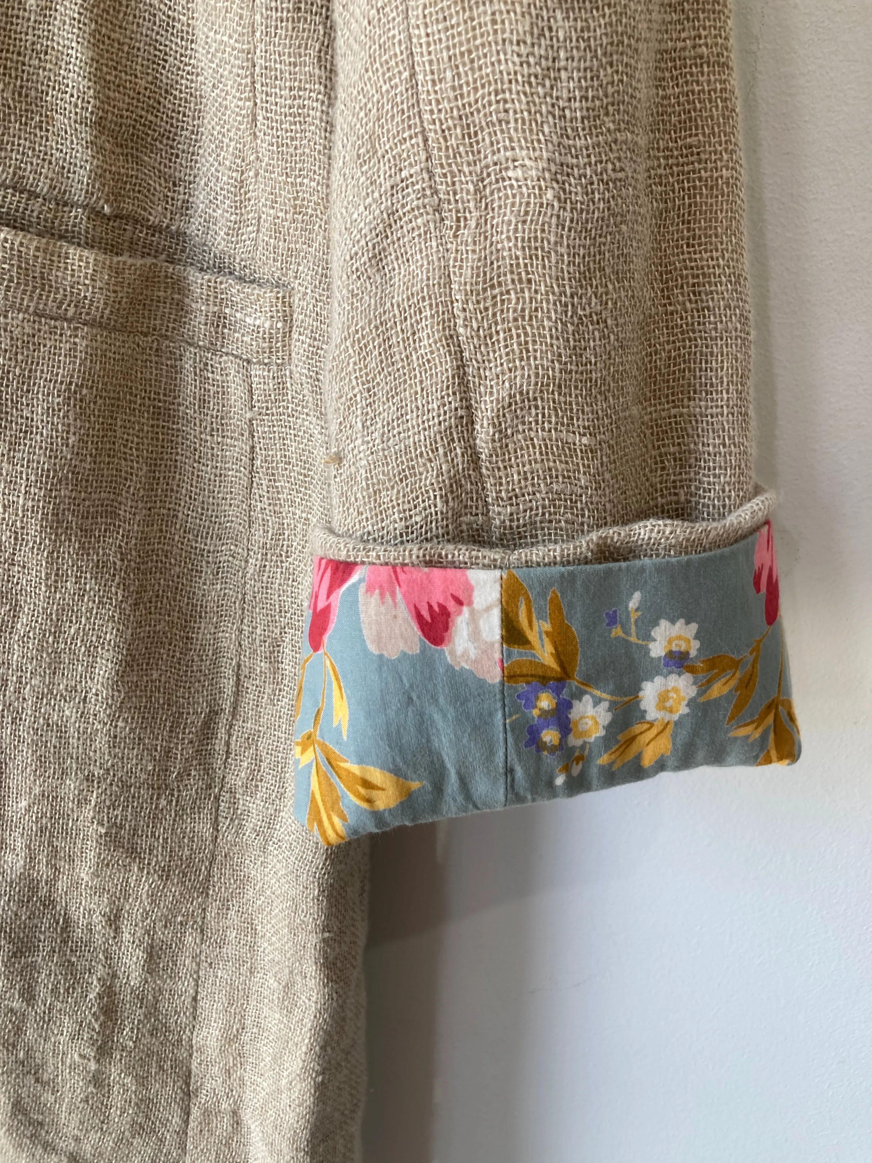 Pero Soft Burlap Reversible Coat