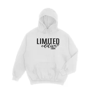 Personalised Birth Year Limited Edition Hoodie