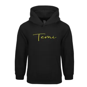 Personalised Kids Name Infant Unisex Pull Over Embroidered Hoodie