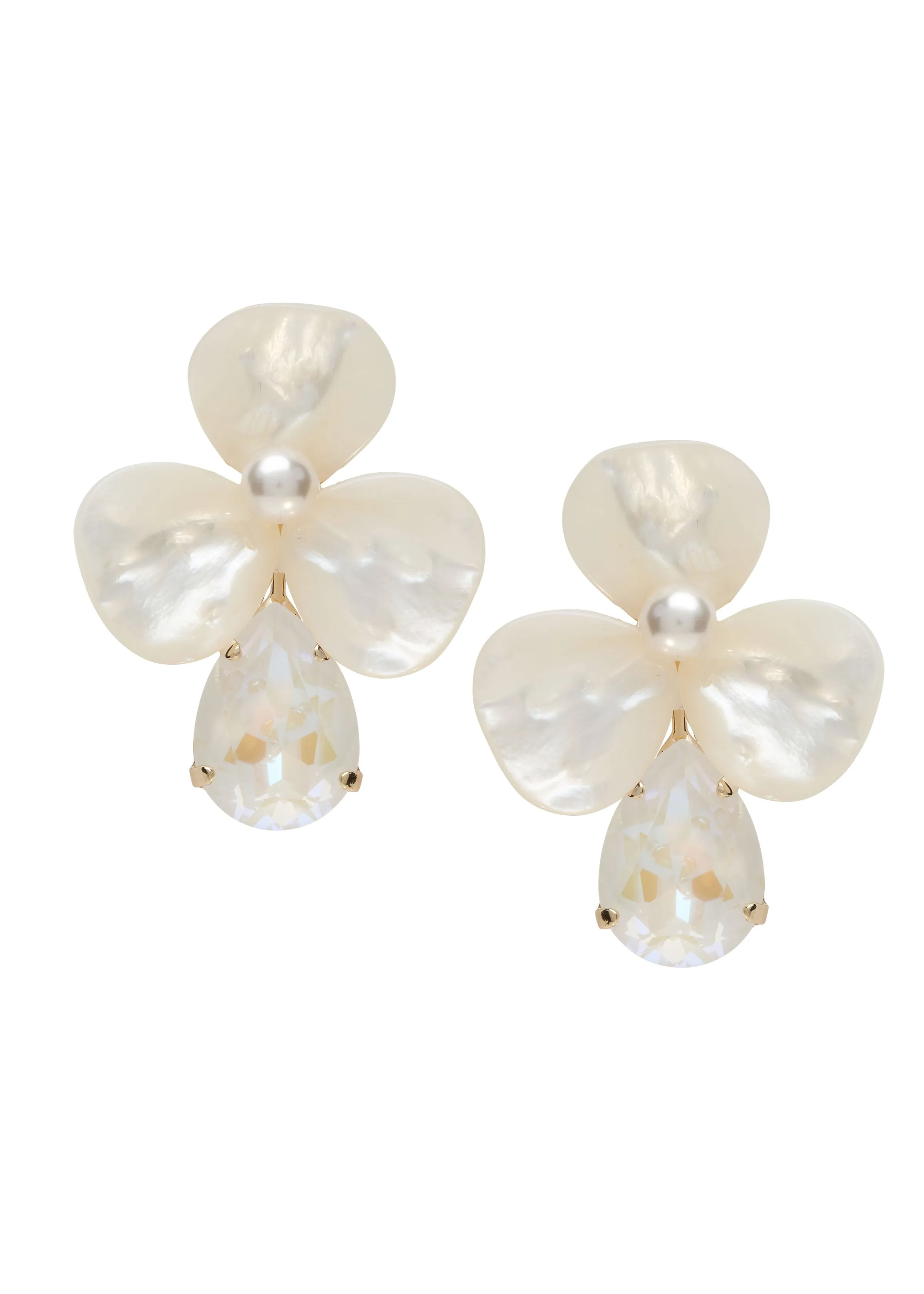 Petal Classic Crystal Stud