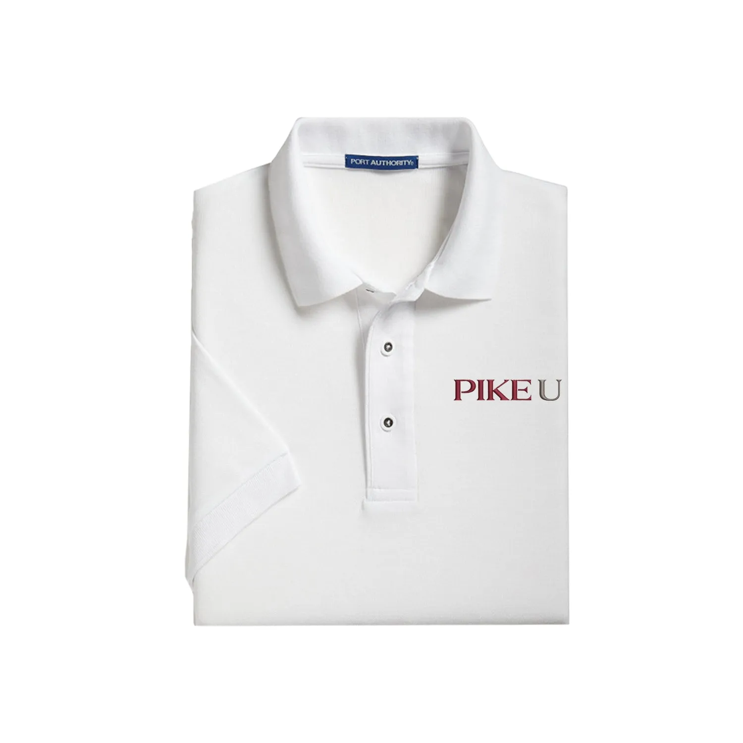PIKE U Cotton Pique Polo