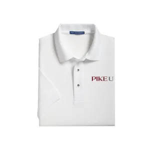 PIKE U Cotton Pique Polo