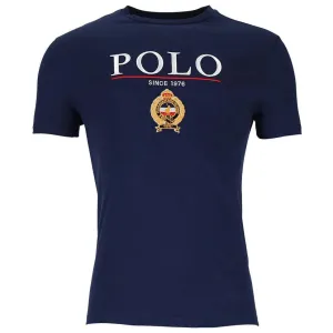 Polo Mens Equestrian Tee Navy