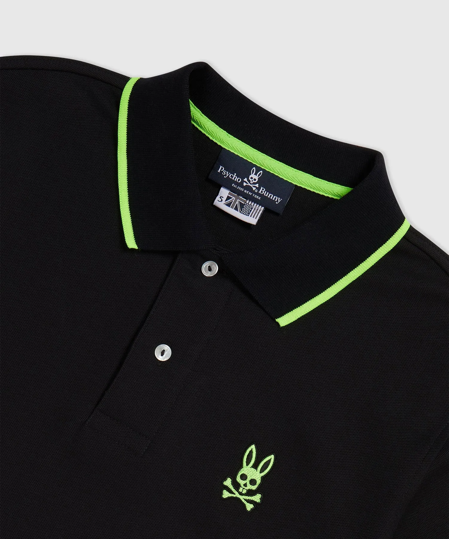Psycho Bunny Tindel Polo - Black