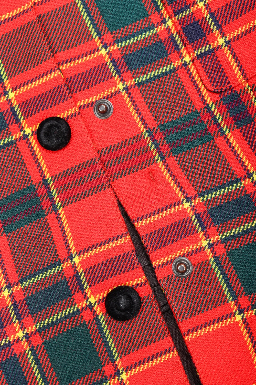 Punk Plaid Jacket & Skirt Set