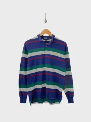 Ralph Lauren Embroidered USA Made Vintage Longsleeve Polo Size 6