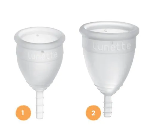 Reusable Menstrual Cup Model 2 Blue - For Normal To Heavy Flow