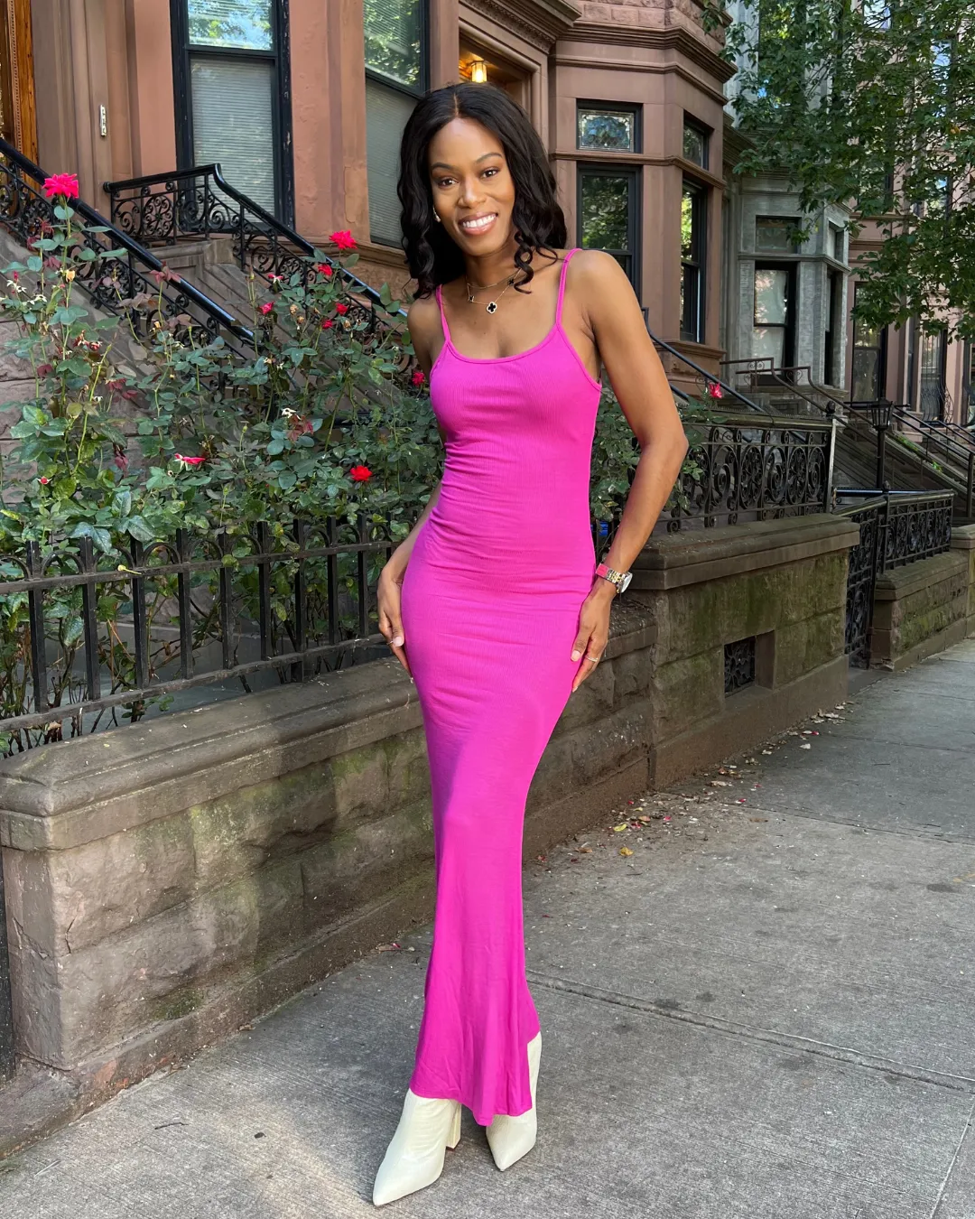 Ribbed Maxi Dress