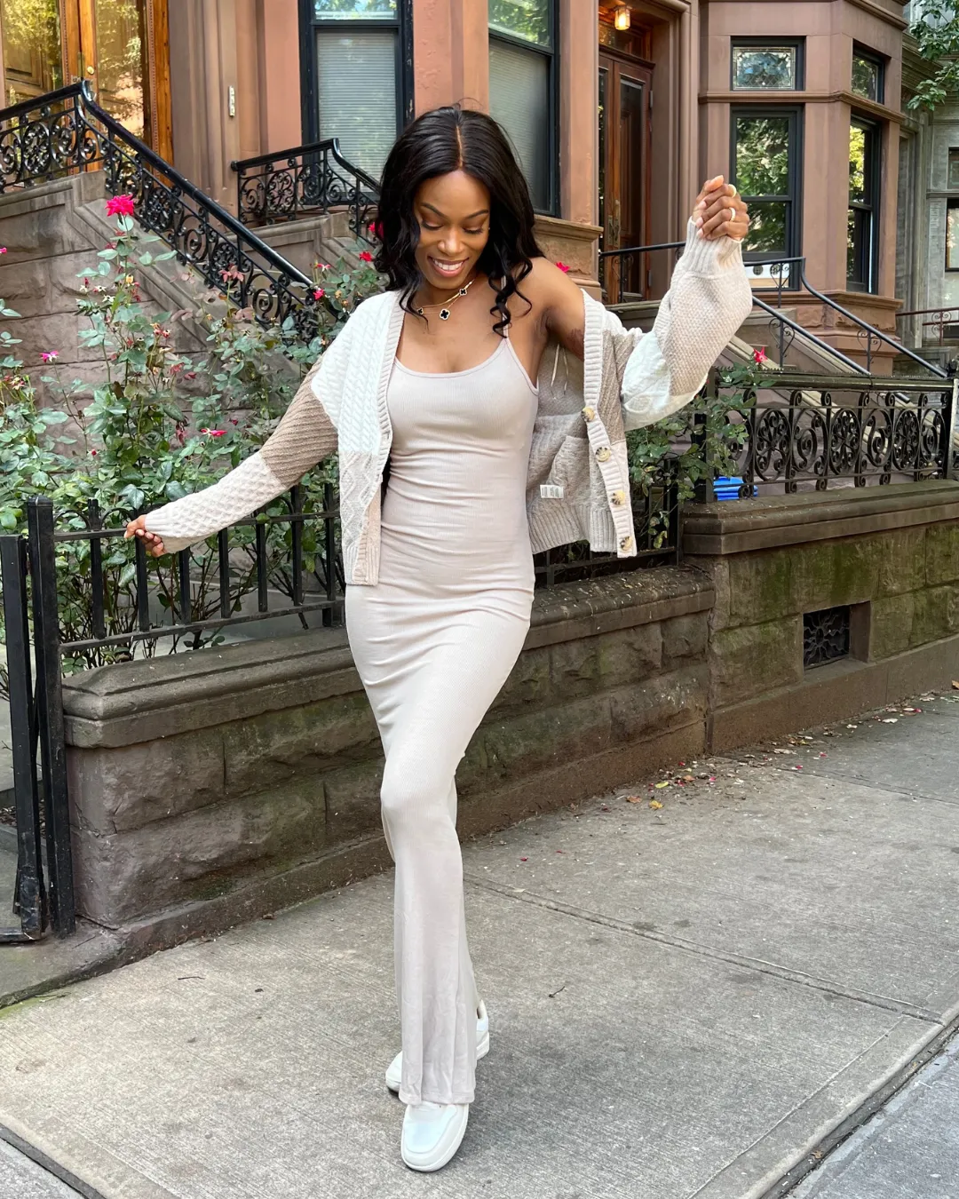 Ribbed Maxi Dress