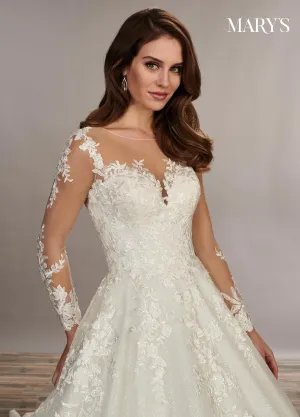 Romantic Glittering Bridal Ballgown