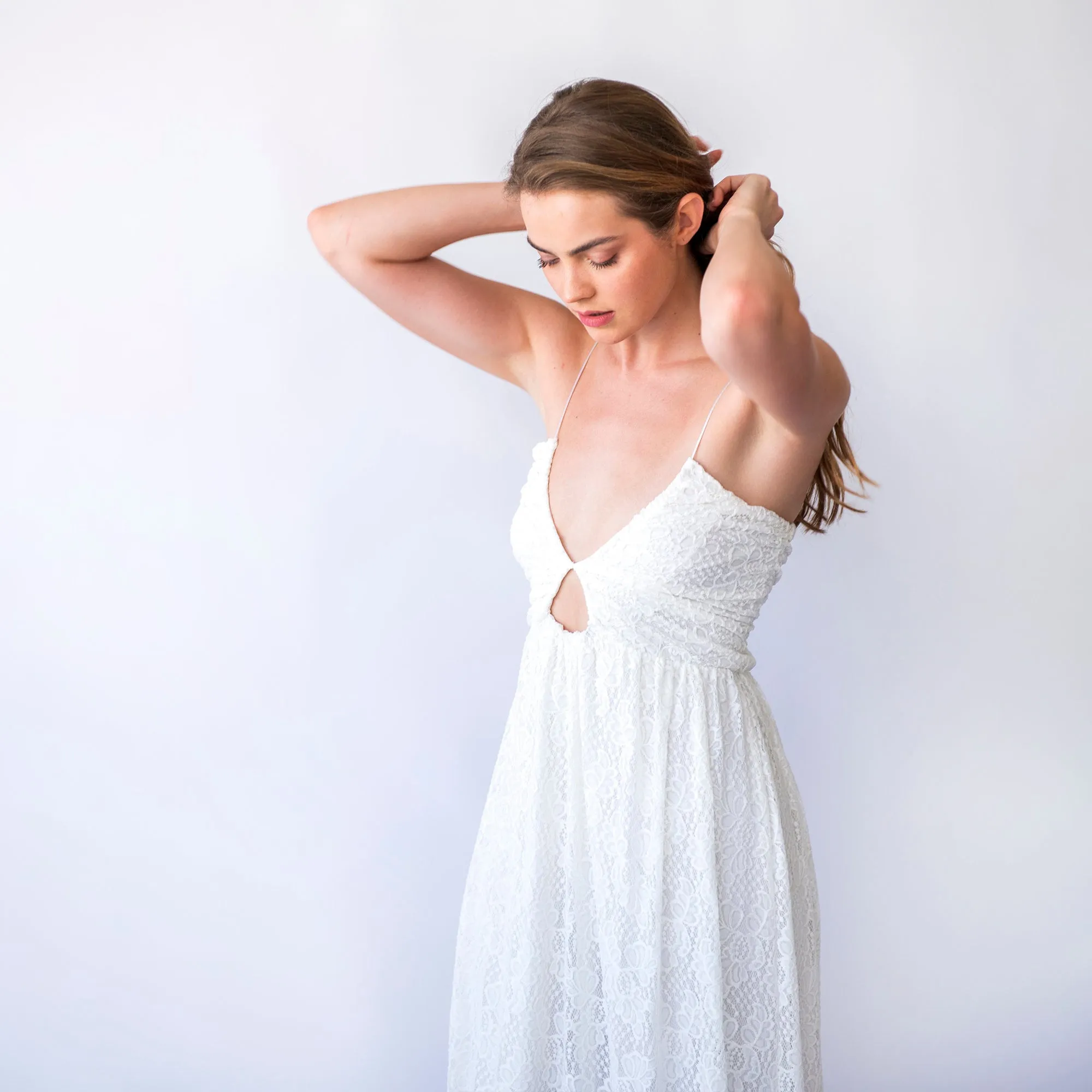 Romantic Lace Dress #1458
