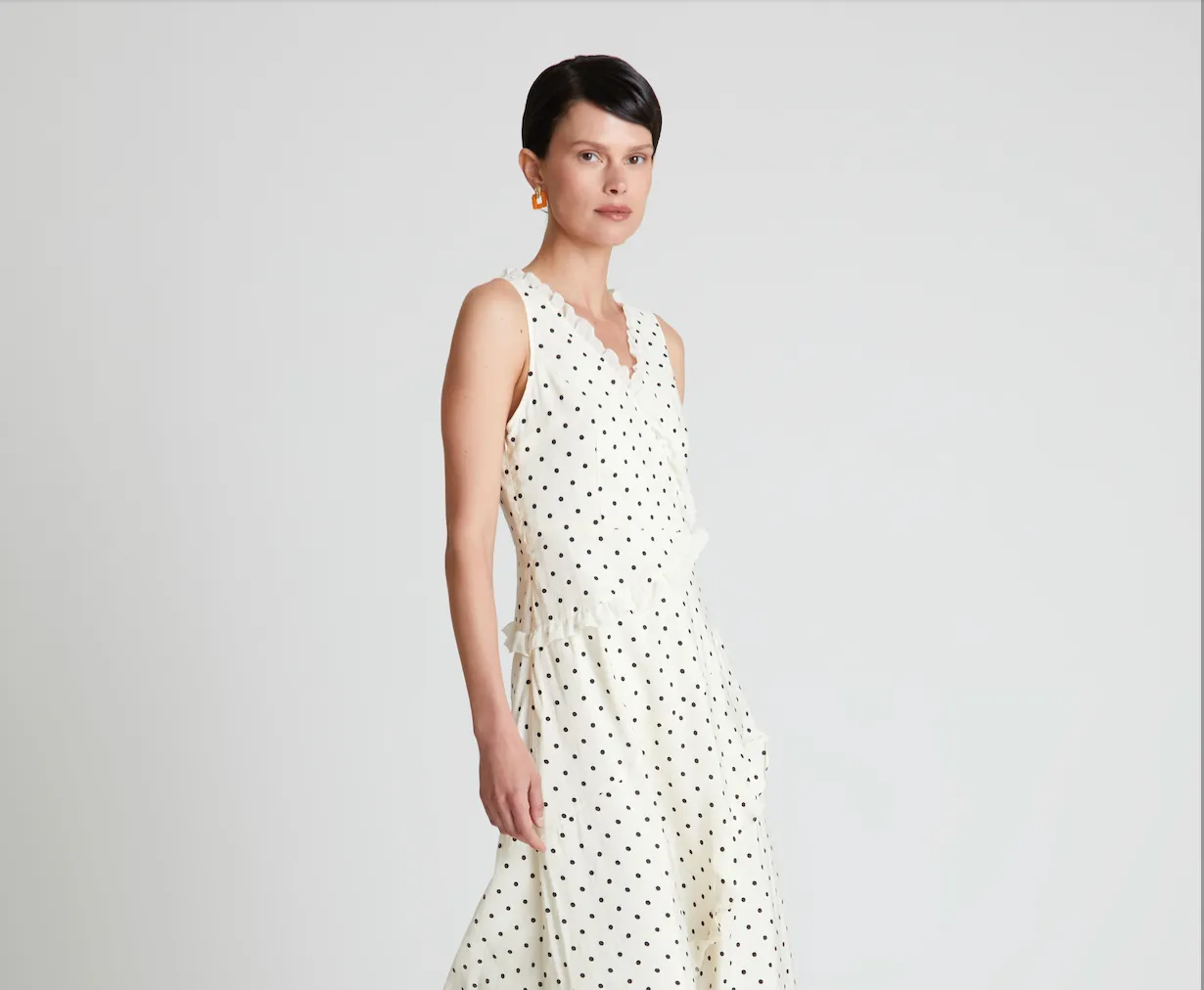 Romantic Polka Dot Dress