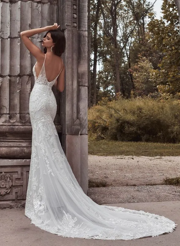 Size 14 Calla Blanche 121104 Thalia Ivory Gown