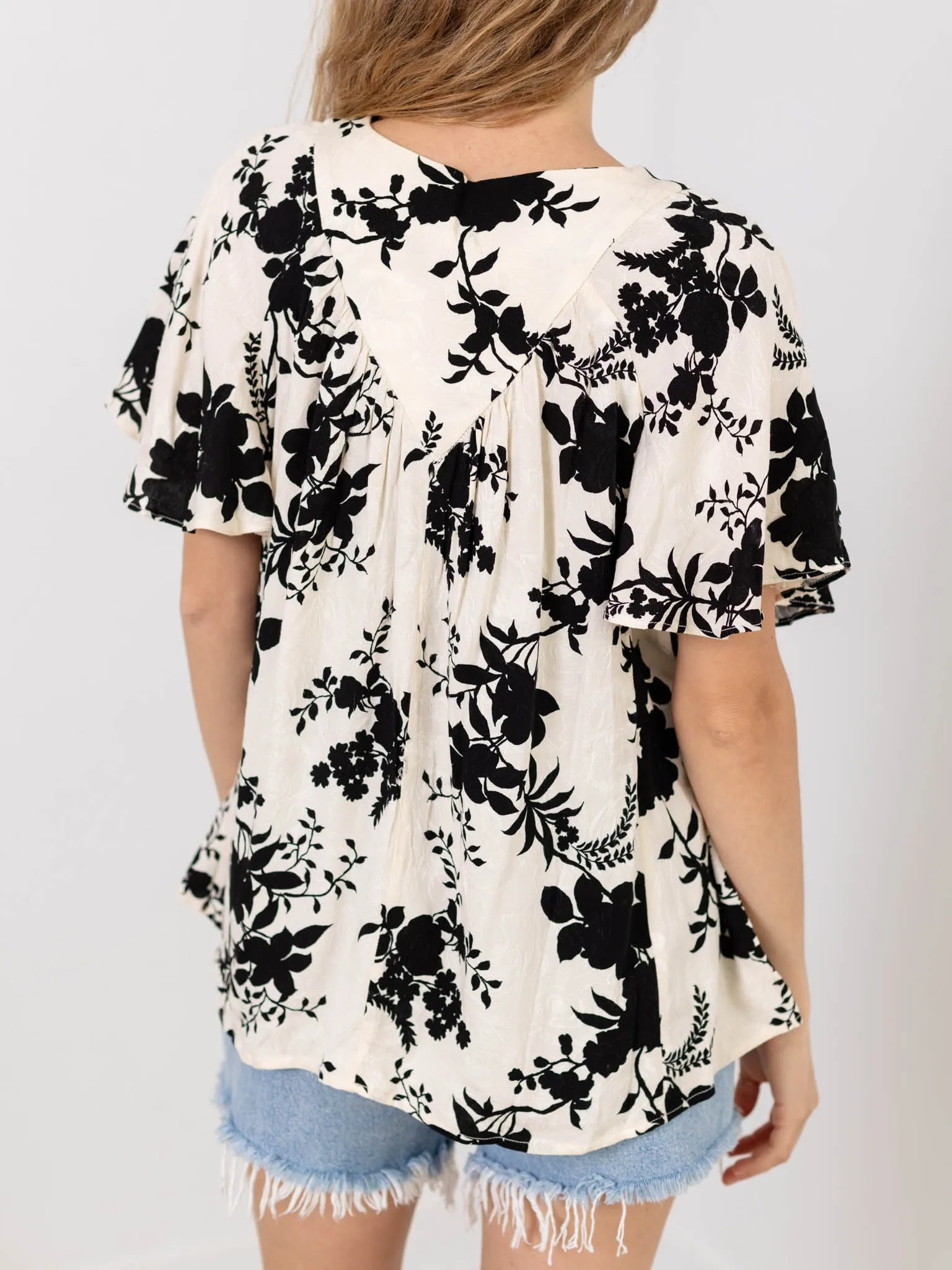 Skies Are Blue Amaya Printed Top