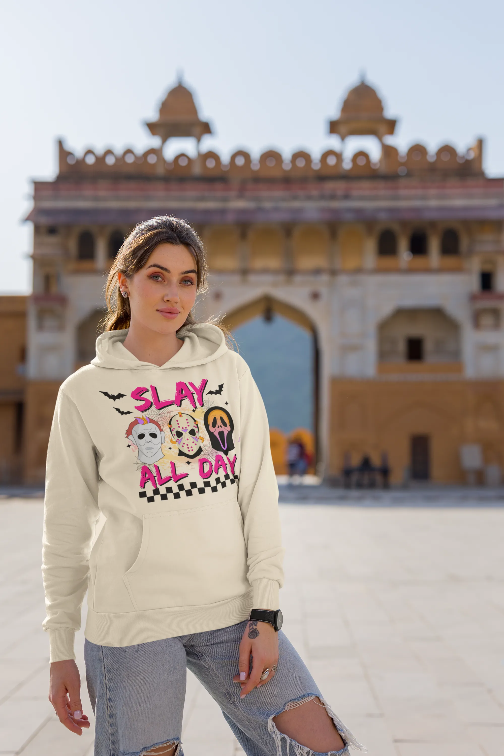 SLAY ALL DAY SOFT STYLE HOODIE