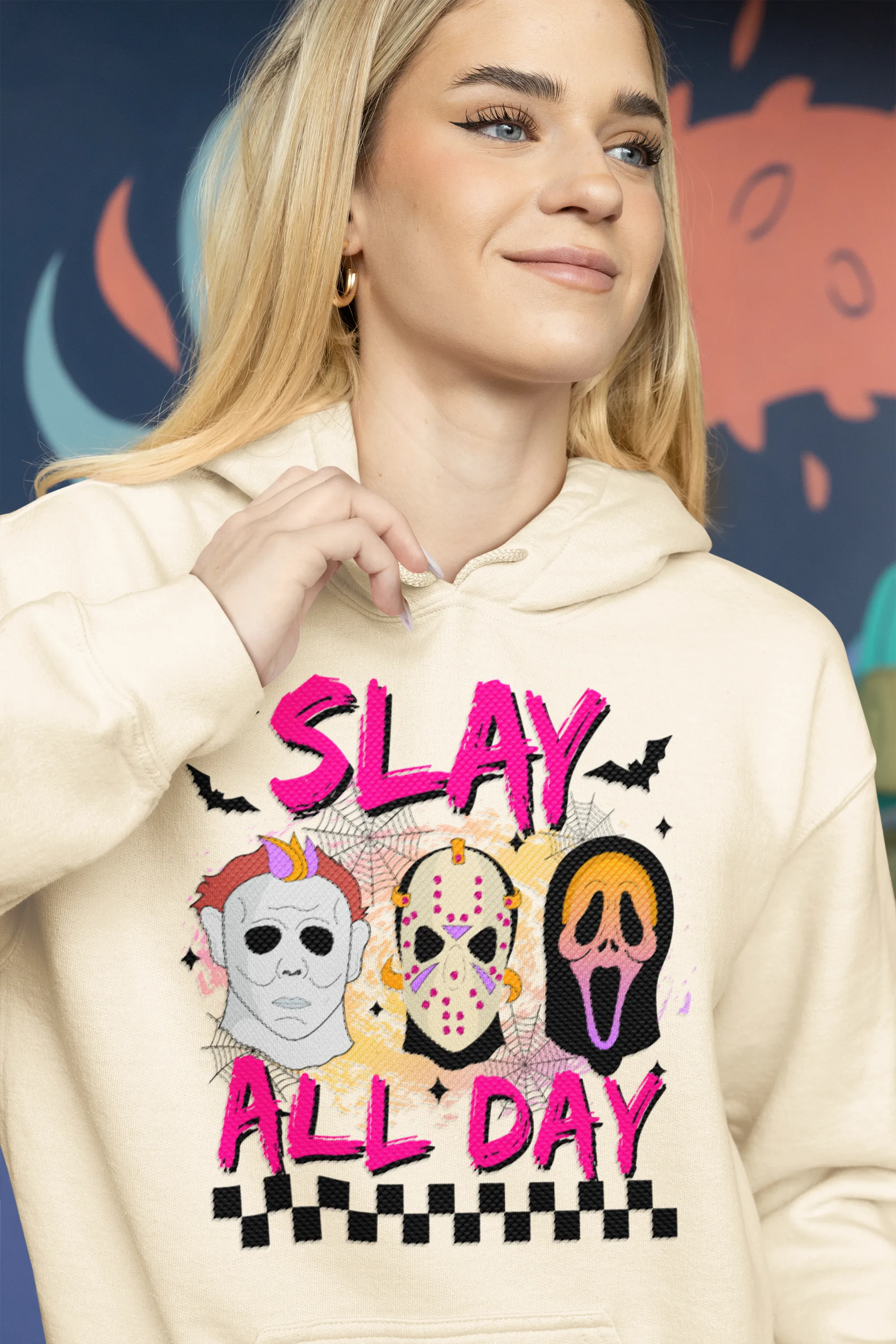 SLAY ALL DAY SOFT STYLE HOODIE