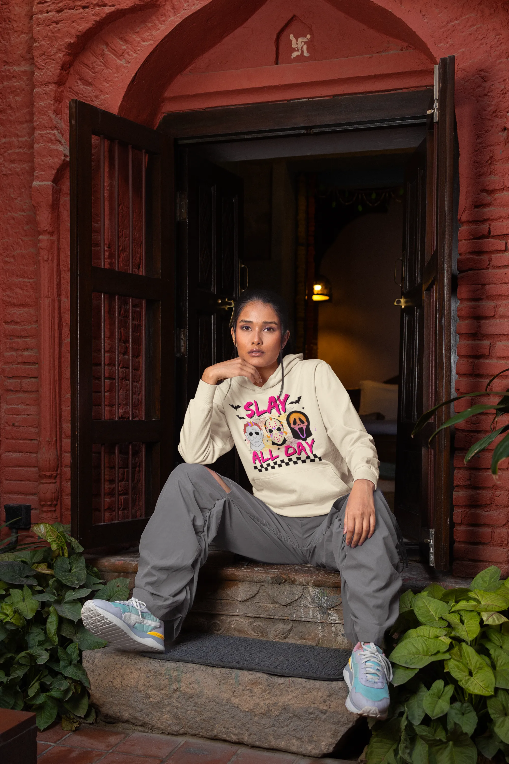 SLAY ALL DAY SOFT STYLE HOODIE