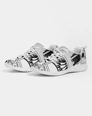 SMF Retro Comic Feminine Athletic Shoe