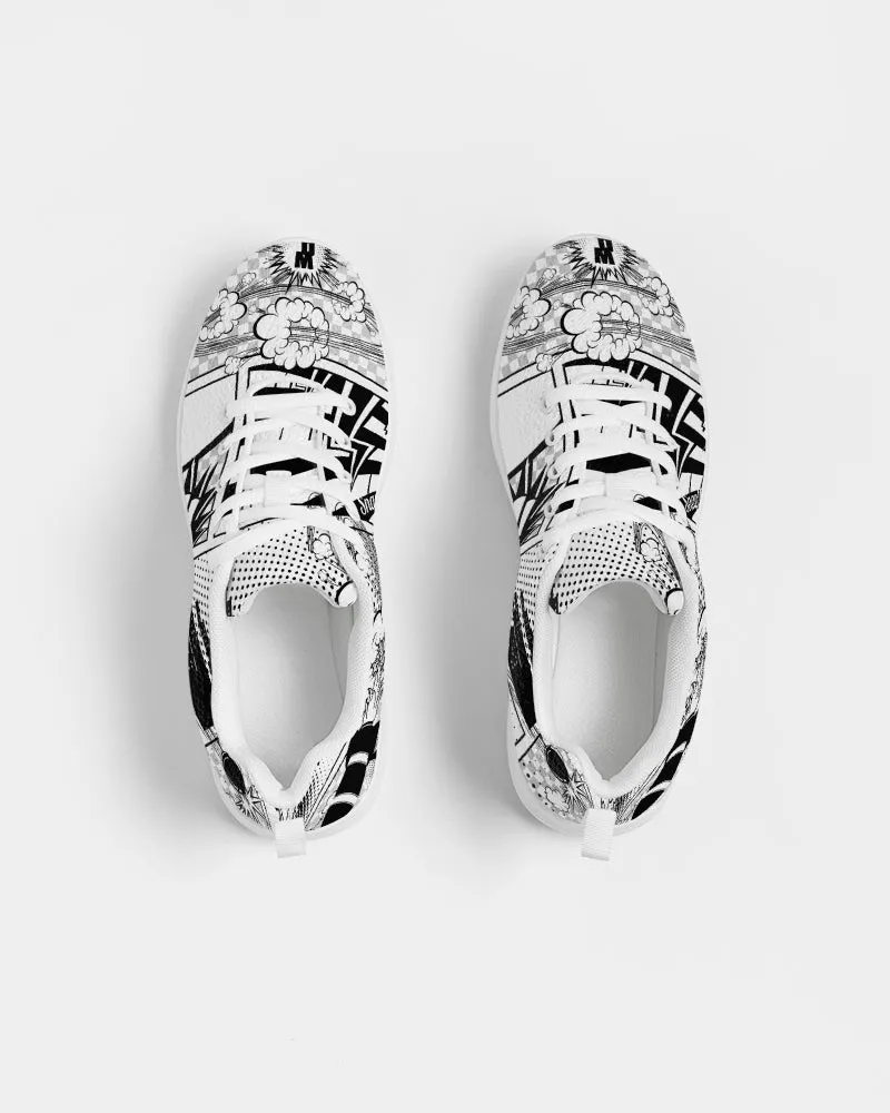 SMF Retro Comic Feminine Athletic Shoe