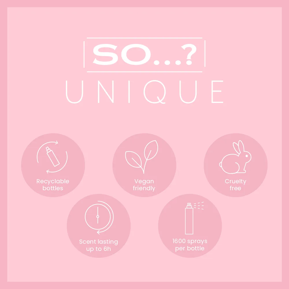 SO...? Unique Peony Blush Body Mist