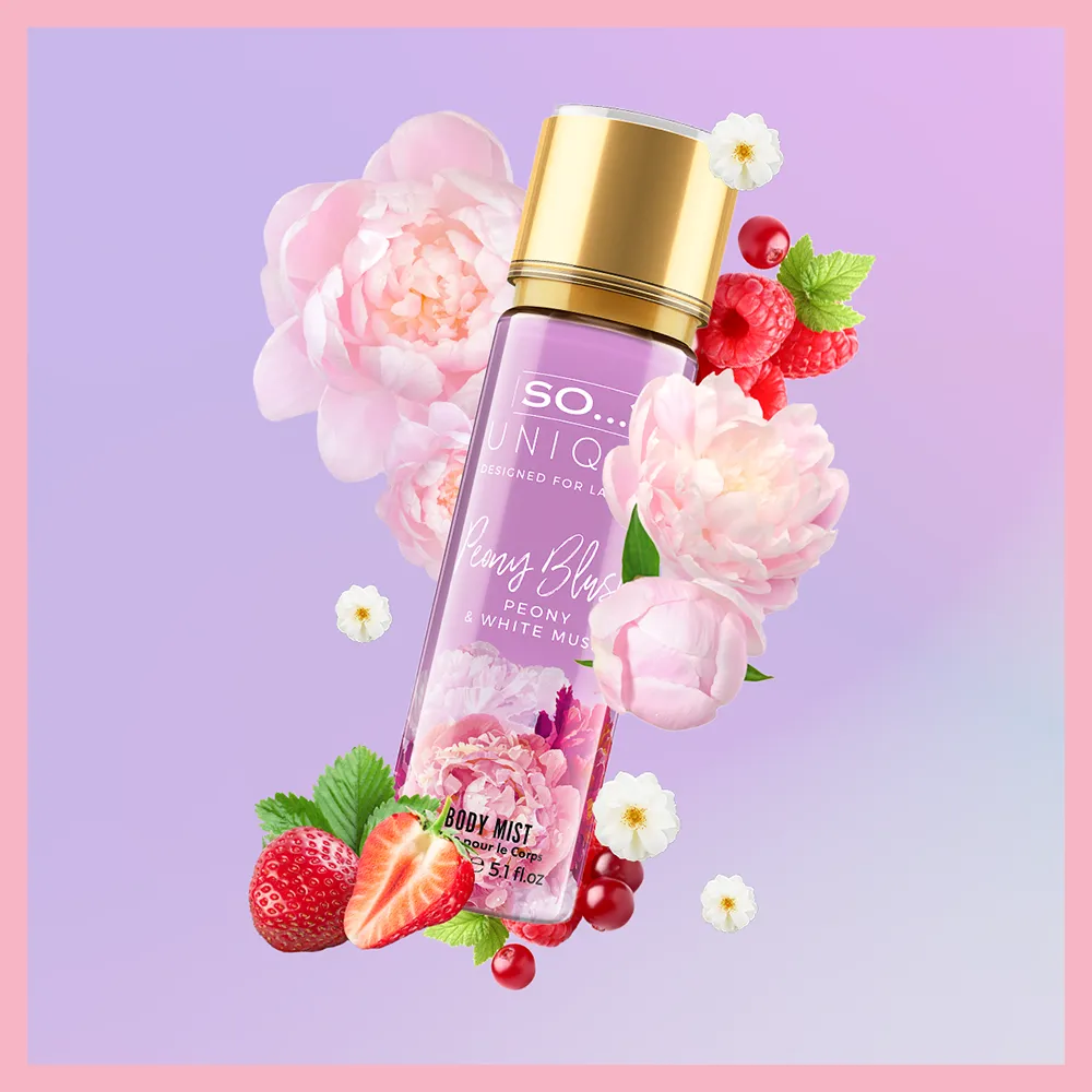 SO...? Unique Peony Blush Body Mist