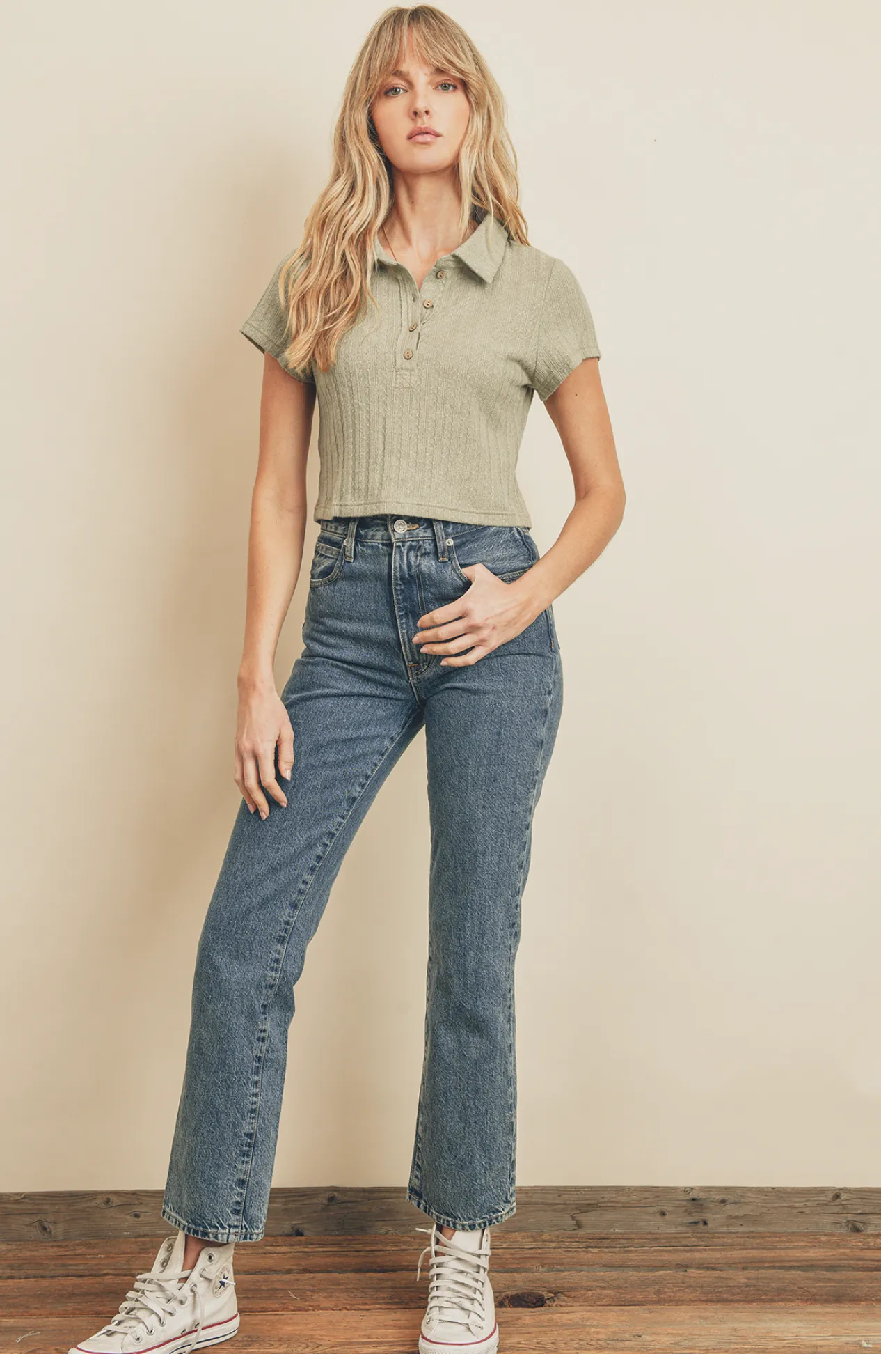 Soft Knit Polo Shirt