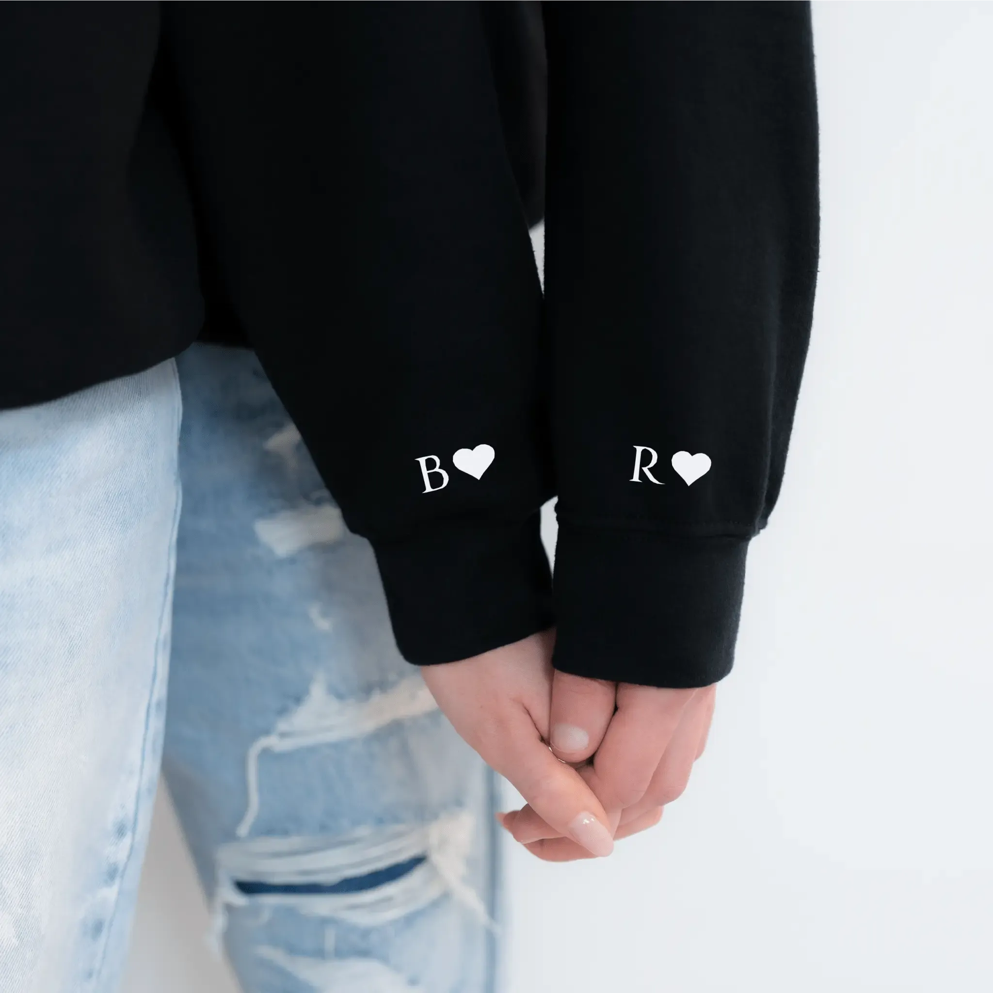 Somebodys Problem / Somebody Embroidered Matching Unisex Hoodies