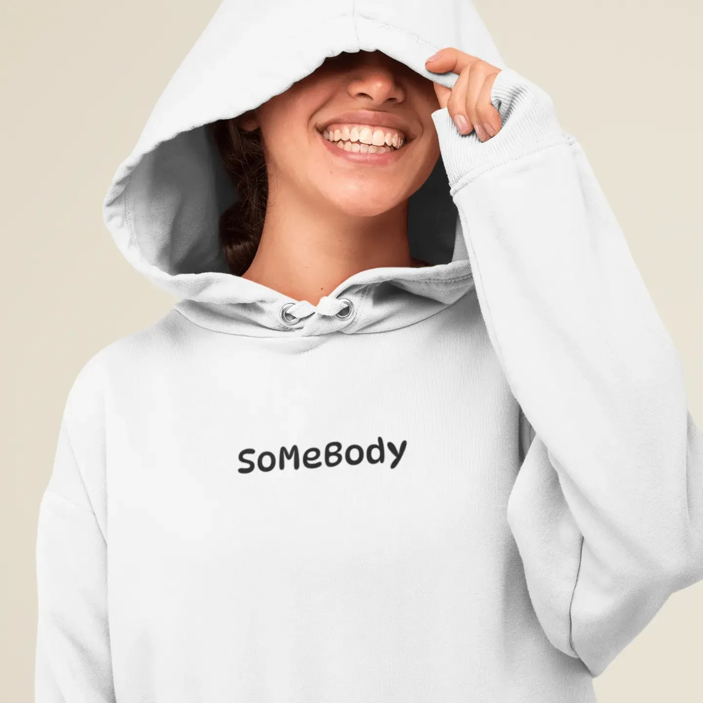 Somebodys Problem / Somebody Embroidered Matching Unisex Hoodies
