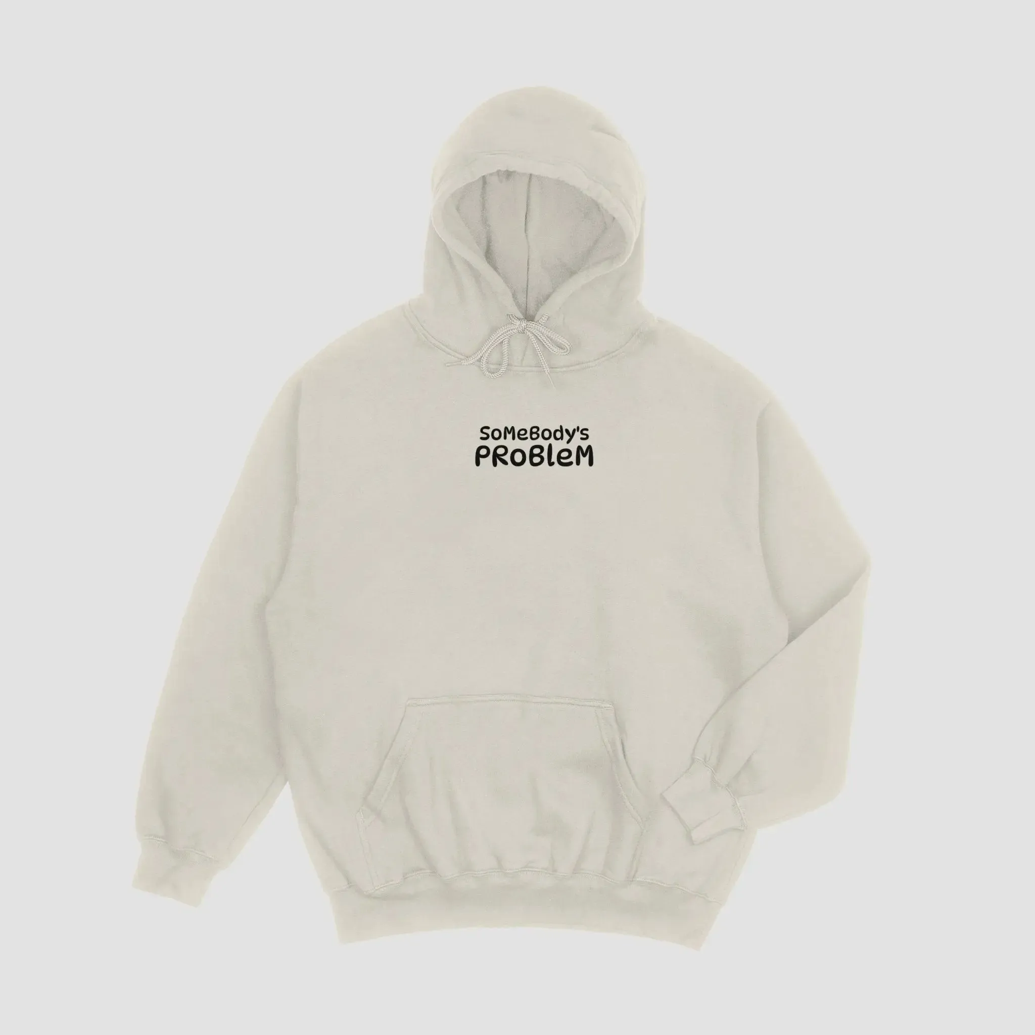 Somebodys Problem / Somebody Embroidered Matching Unisex Hoodies