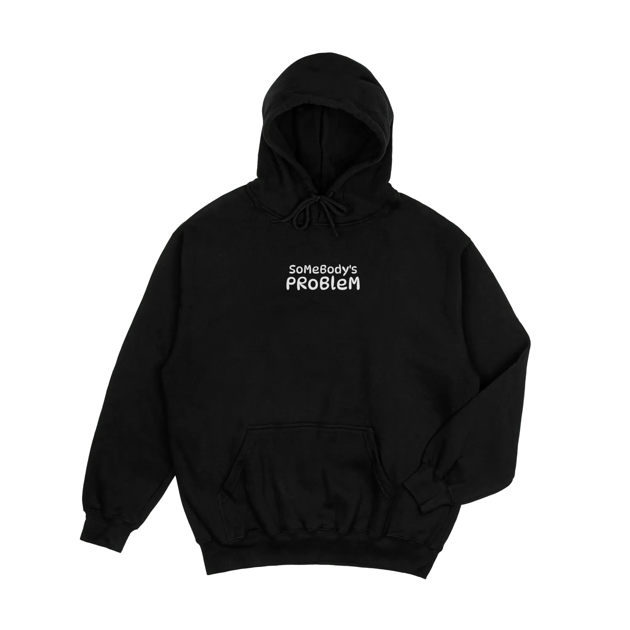 Somebodys Problem / Somebody Embroidered Matching Unisex Hoodies