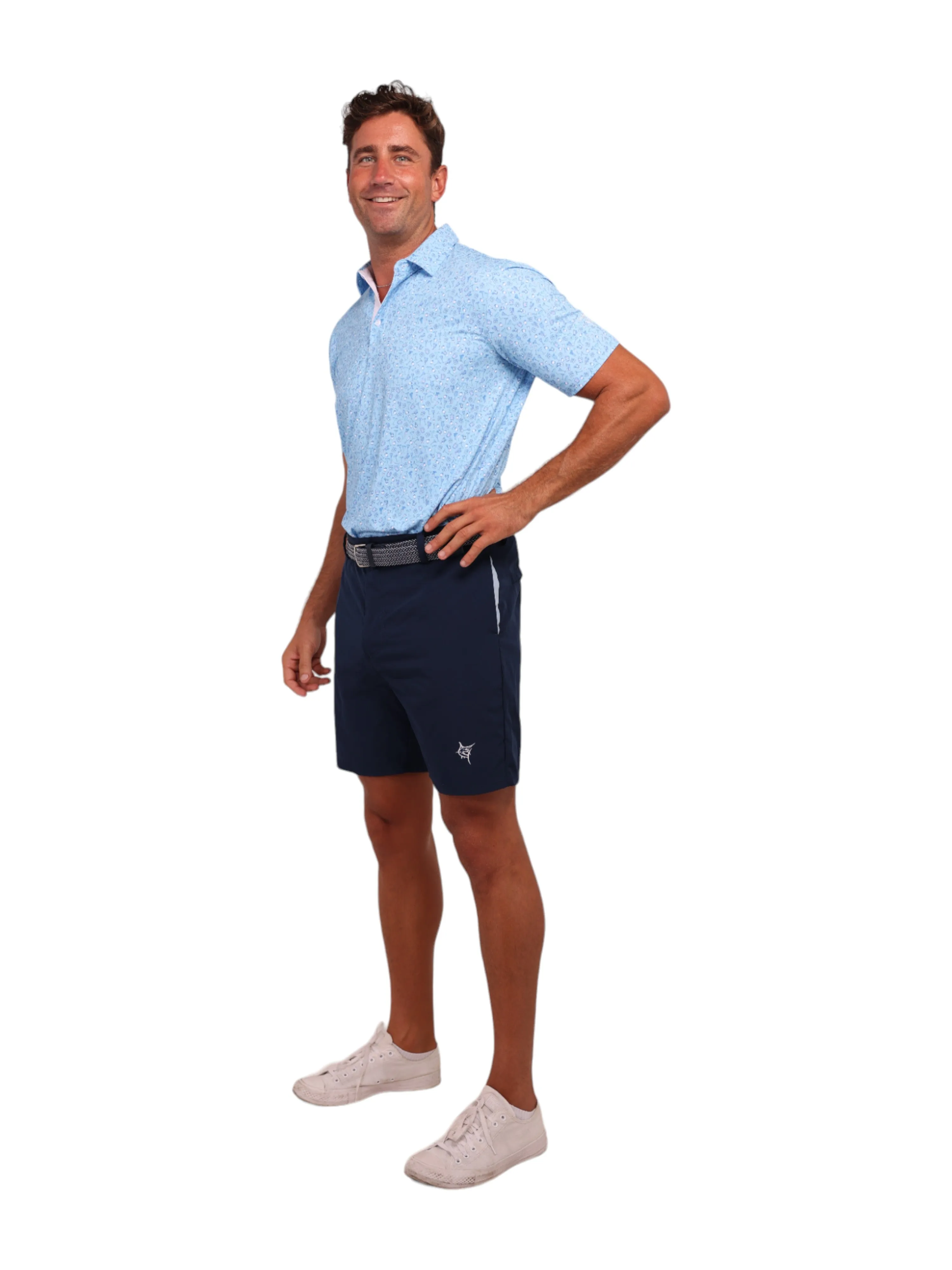 Spirits Print Polo