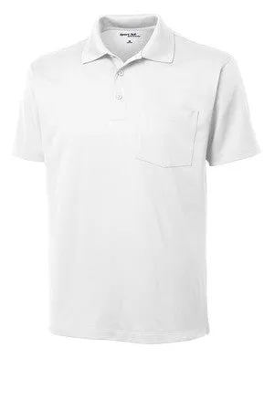 Sport-Tek® Micropique Sport-Wick® Pocket Polo. ST651