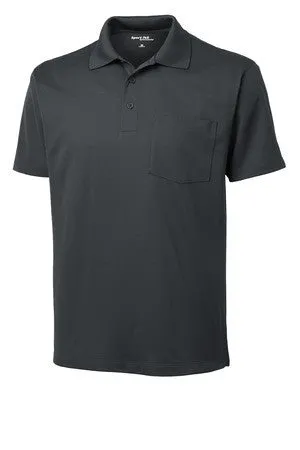 Sport-Tek® Micropique Sport-Wick® Pocket Polo. ST651