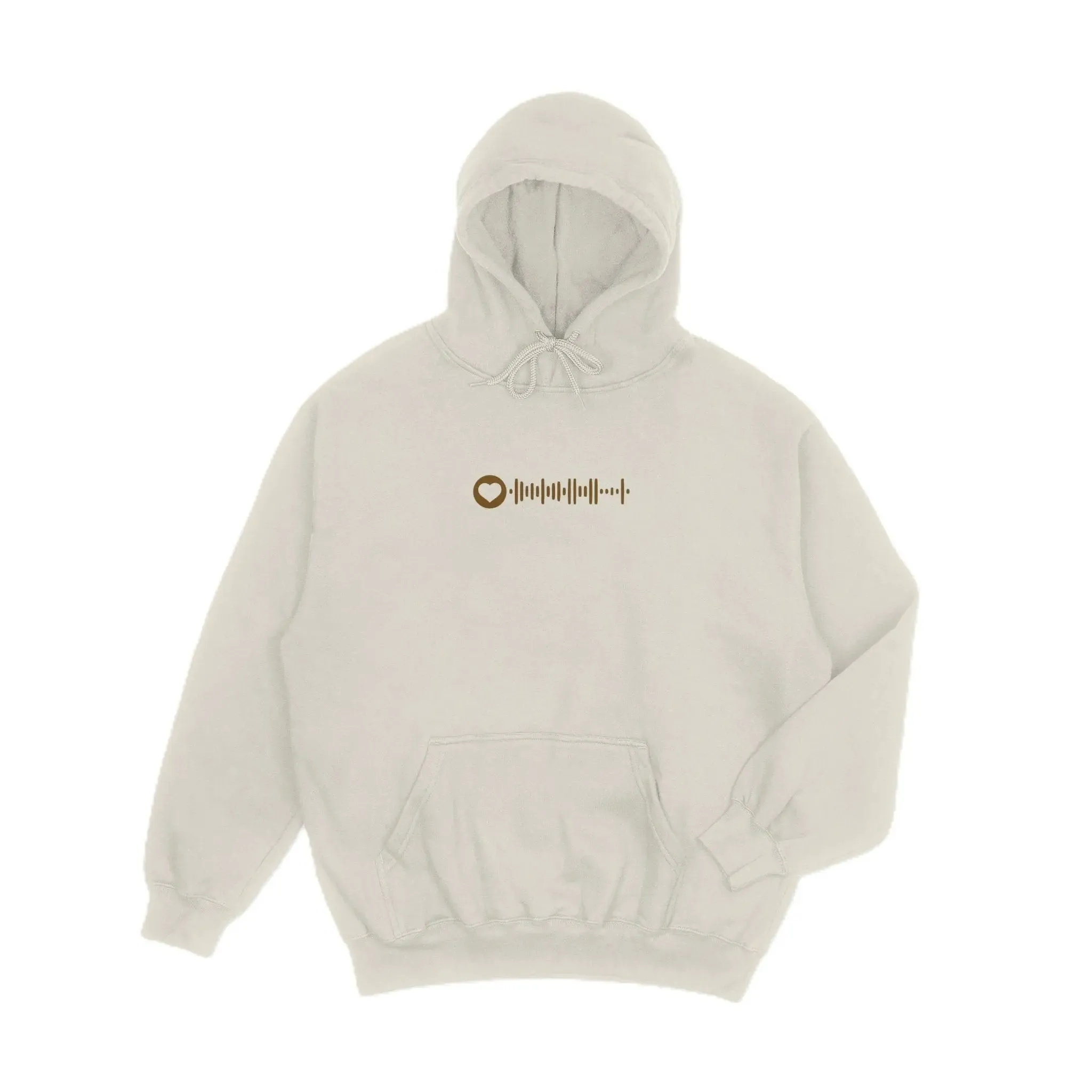 Spotify Music Code Embroidered Unisex Hoodie