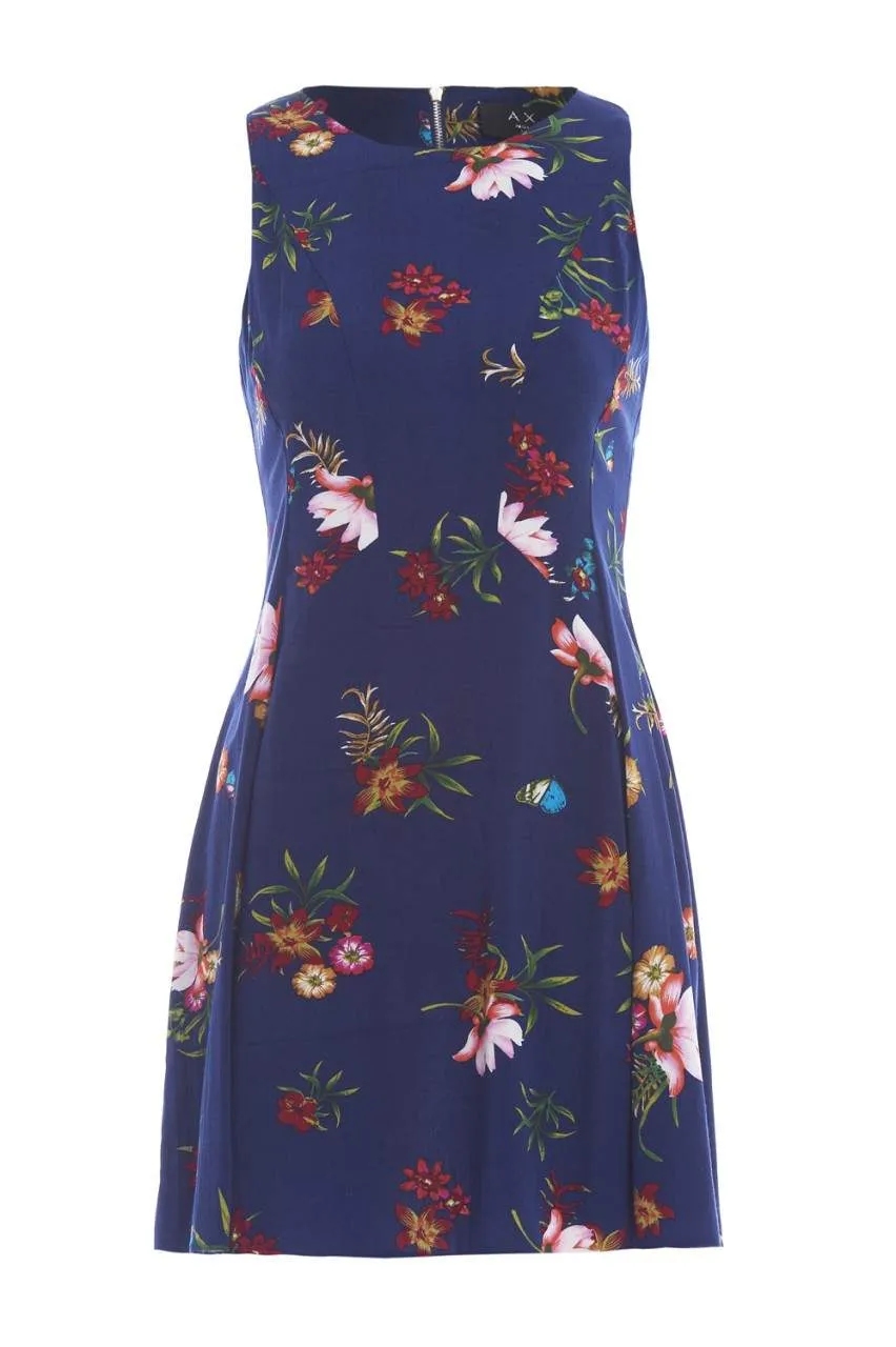 Summer  Floral  Printed Day Skater Dress