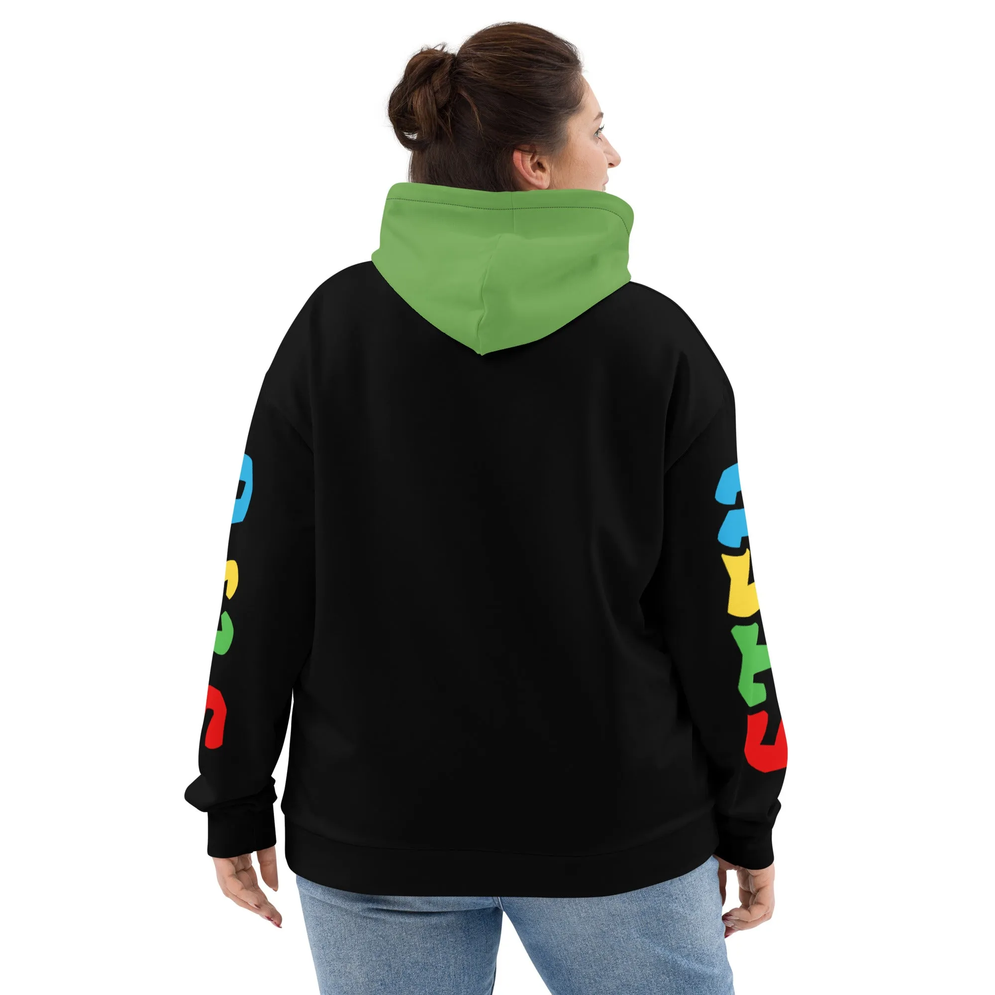 Super STFU Unisex Hoodie - Black/Green