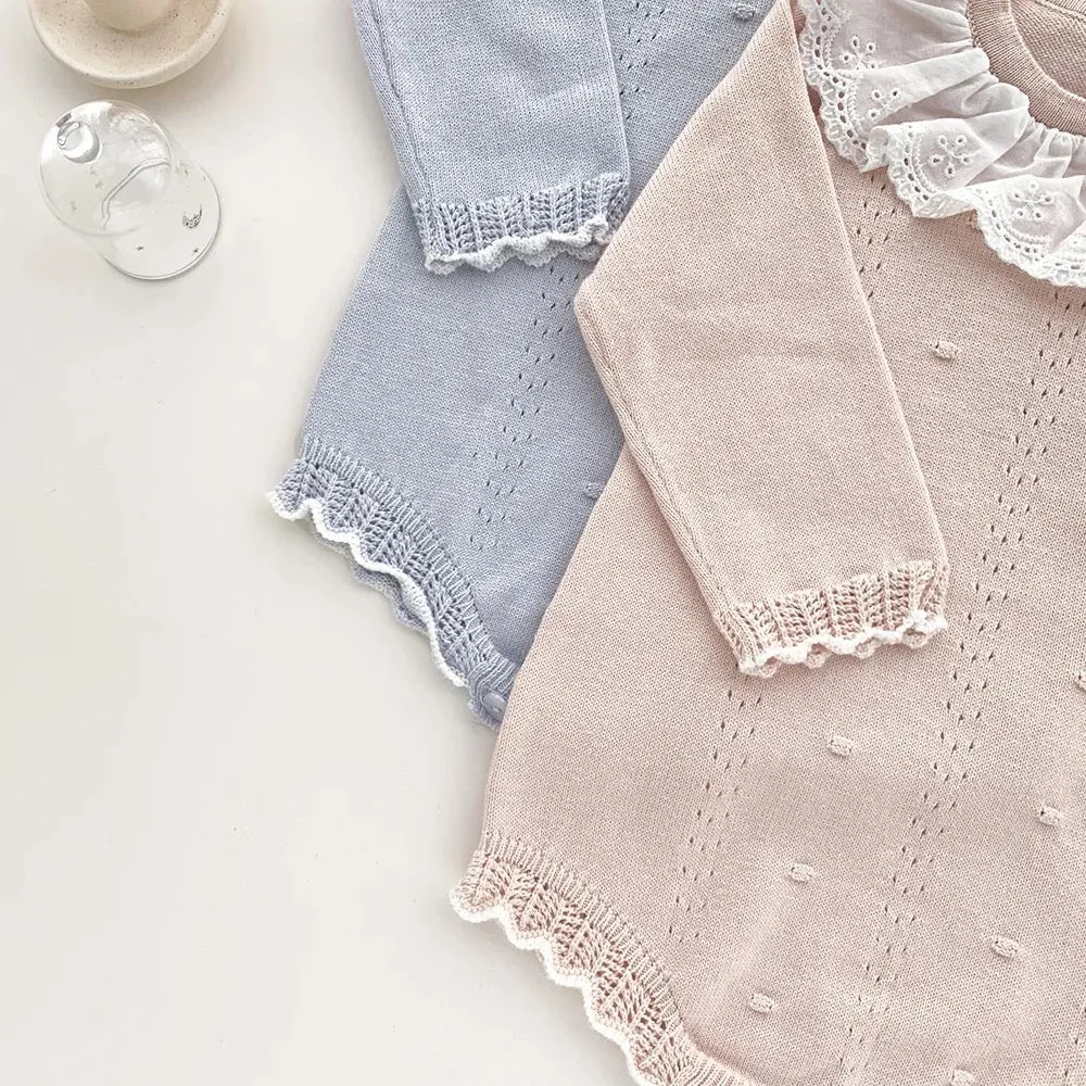 Textured Knit Romper