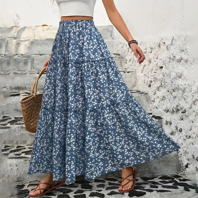 The Colette Tiered Maxi Skirt