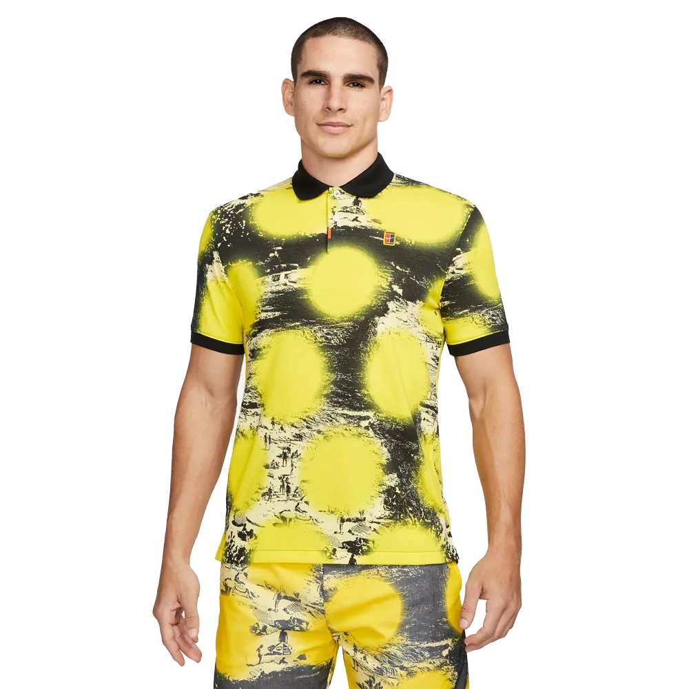 The Nike Men's Polo Printed Slim-Fit Polo