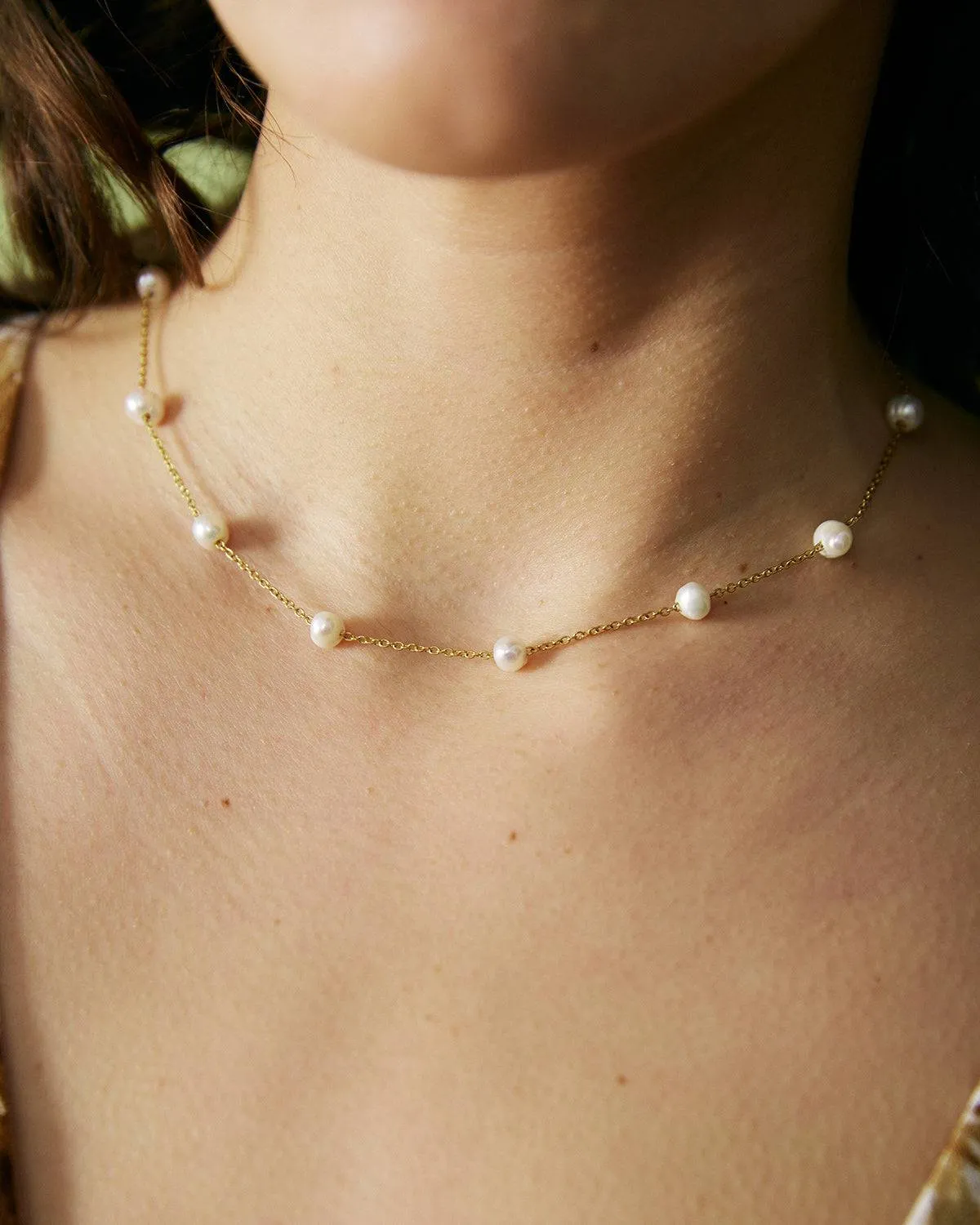 The Pearl Cable Chain Necklace