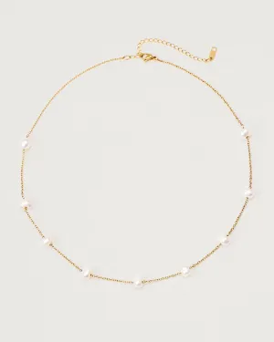 The Pearl Cable Chain Necklace