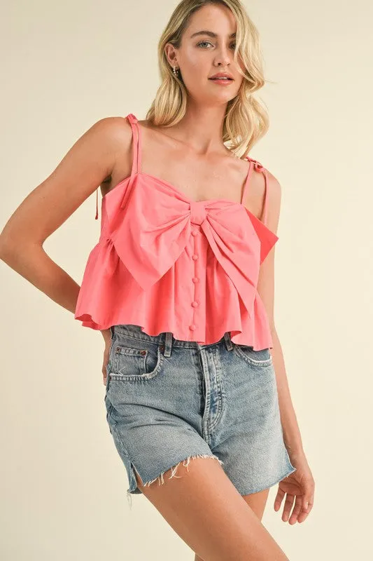 The Rayna Bow Tank Top