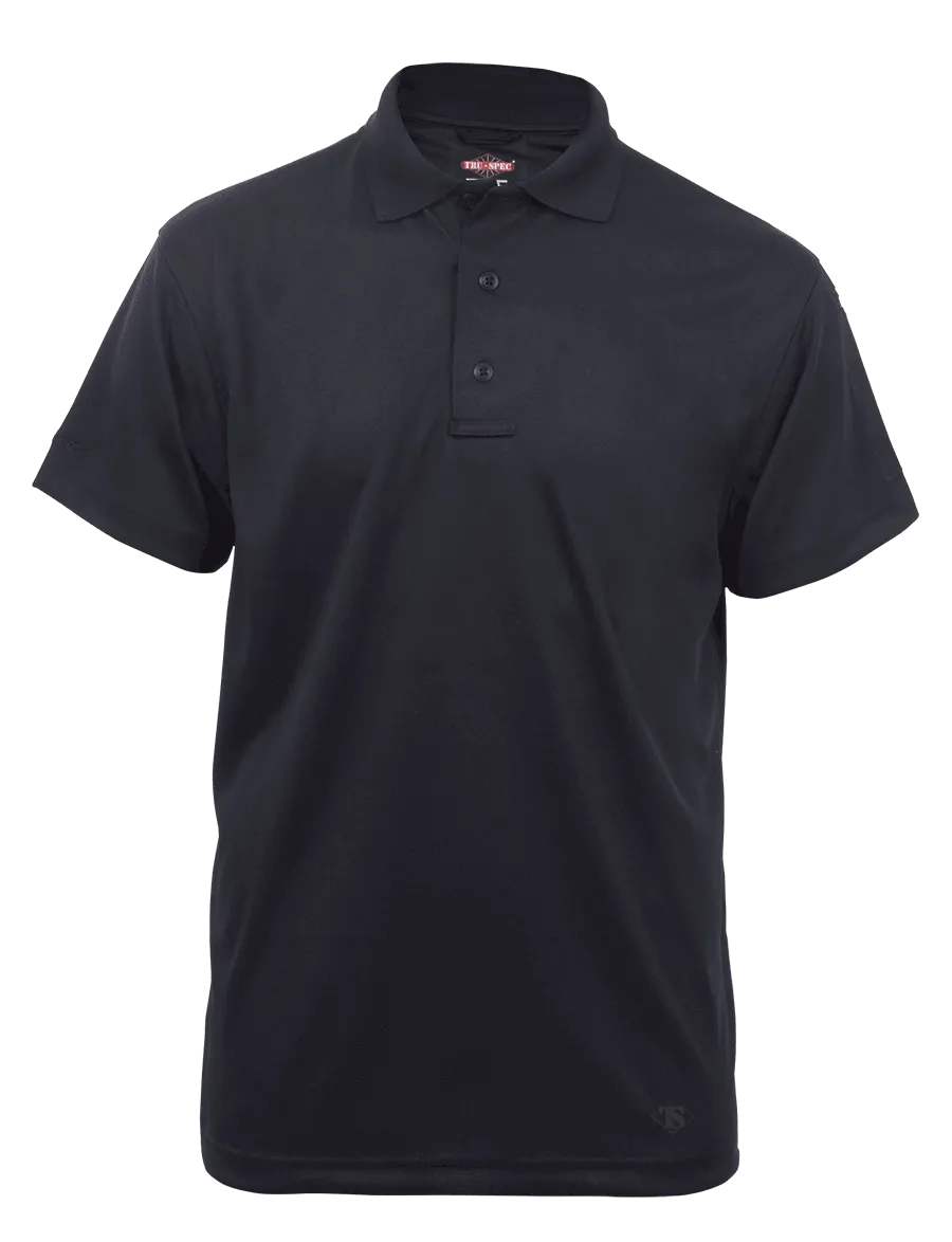 Tru-Spec 4336005 Shirts: 24-7 Series  Short Sleeve Performance Polo - Black