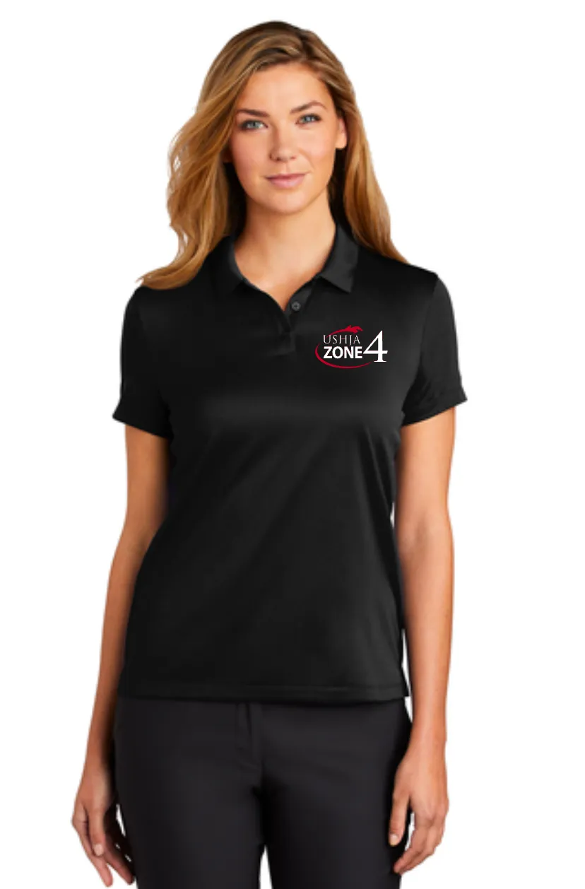 USHJA Zone - Nike Ladies Dry Essential Solid Polo