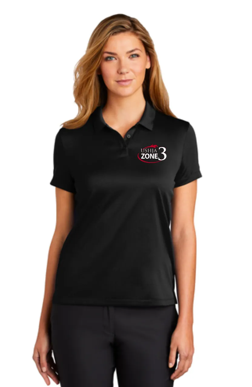 USHJA Zone - Nike Ladies Dry Essential Solid Polo