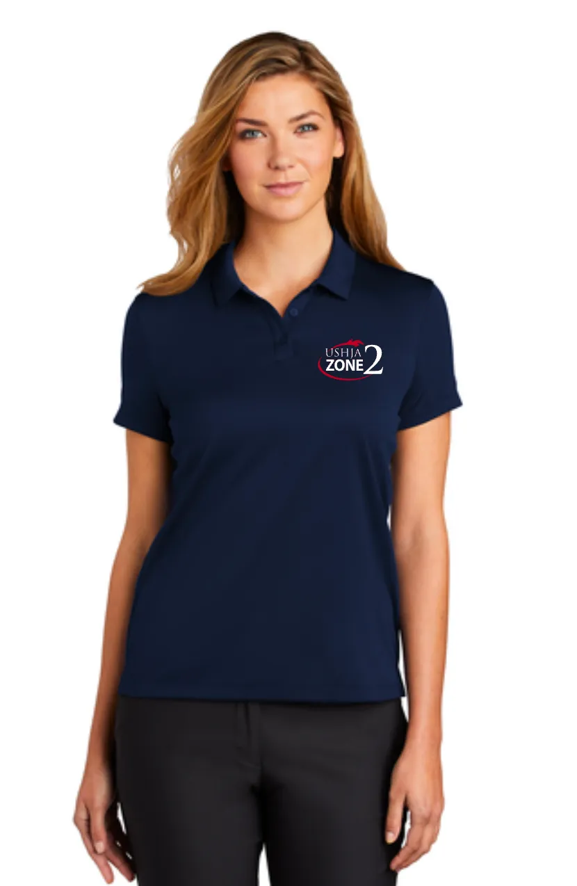 USHJA Zone - Nike Ladies Dry Essential Solid Polo