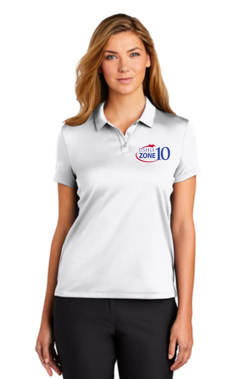 USHJA Zone - Nike Ladies Dry Essential Solid Polo