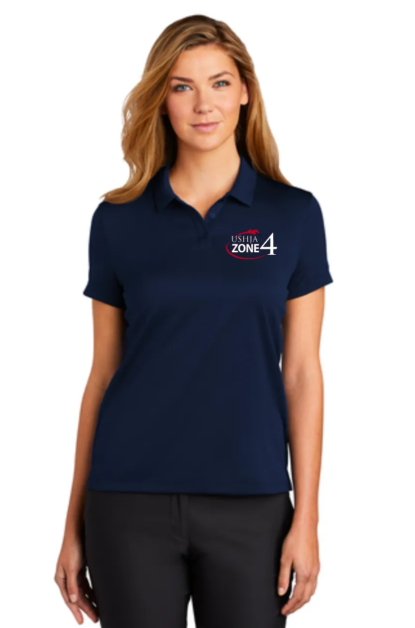 USHJA Zone - Nike Ladies Dry Essential Solid Polo